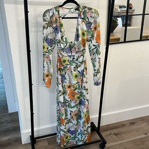 Floorlength Afrm Floral Dress